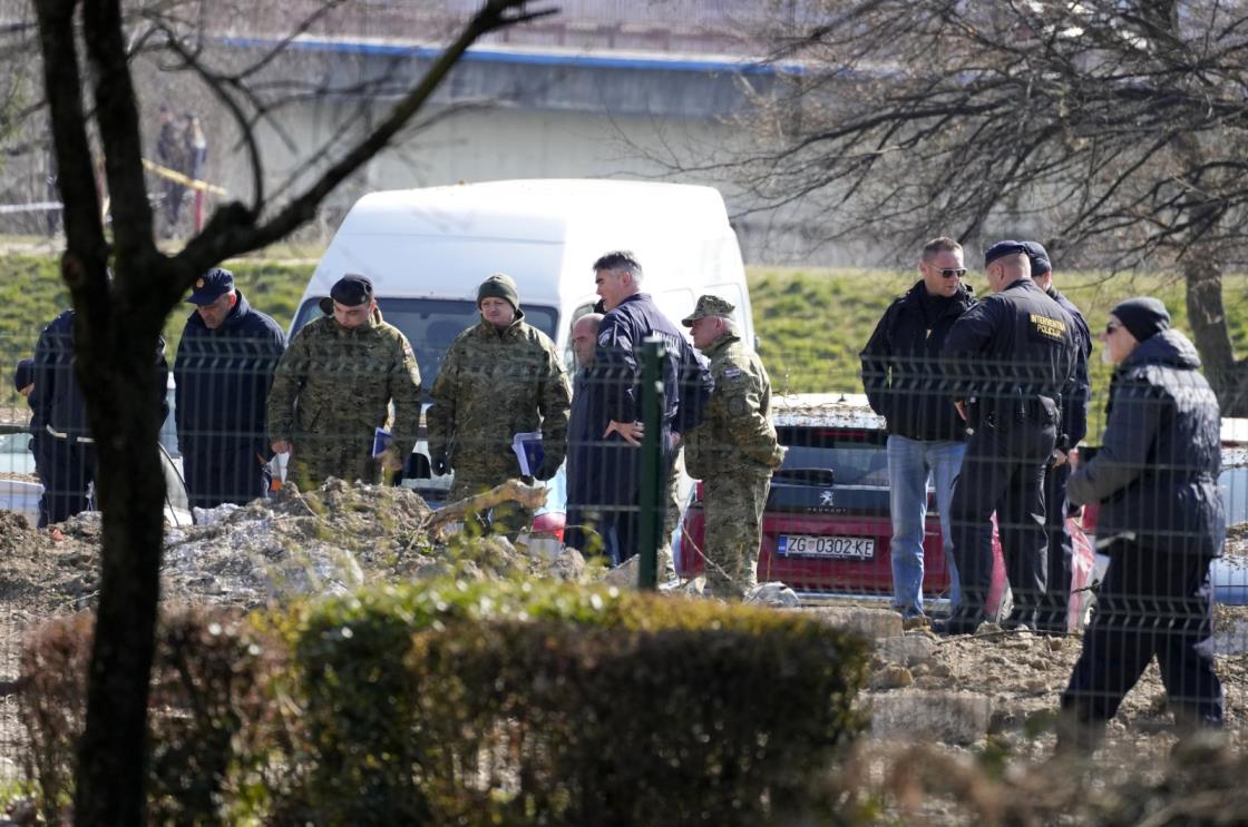 一架可能从乌克兰起飞的军用无人机在克罗地亚的萨格勒布坠毁