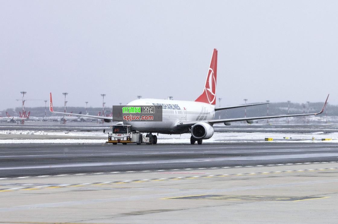 由于大雪，土耳其航空公司取消了伊斯坦布尔的100个航班