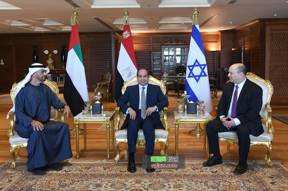埃及在罕见的峰会上接待阿联酋和以色列领导人