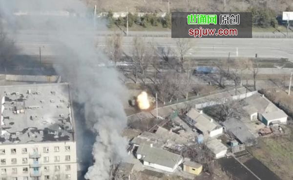 俄罗斯声称摧毁了乌克兰最大的军用燃料储存基地