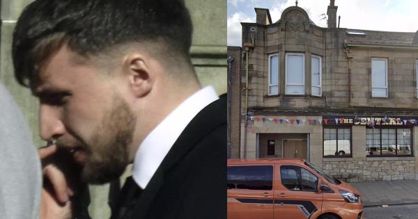 老公司暴徒在苏格兰酒吧的暴力斗殴中打碎了一名男子的头骨