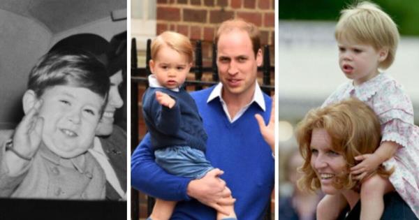 16张可爱的王室成员蹒跚学步的照片，一位家庭成员庆祝三岁生日