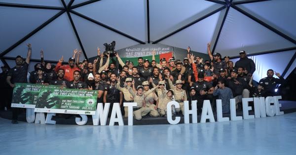 迪拜警方加冕2024年阿联酋Swat挑战赛冠军